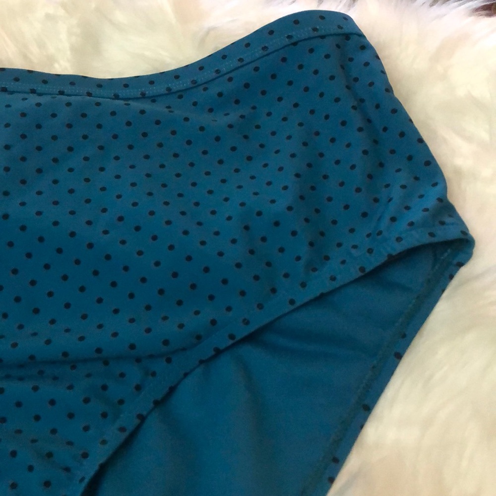 NWT Plus Size High Waist Swim Bikini Bottom - Picture 3 of 12